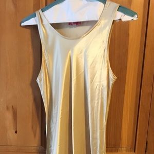 Gold semiformal/formal full length dress